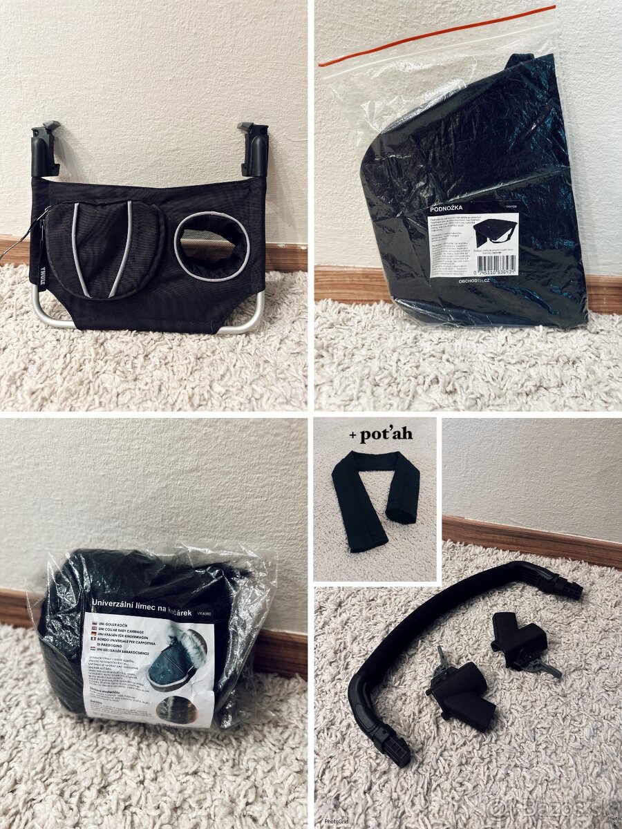 Thule Urban Glide 2 + vanička + autosedačka a všetky doplnky - 7