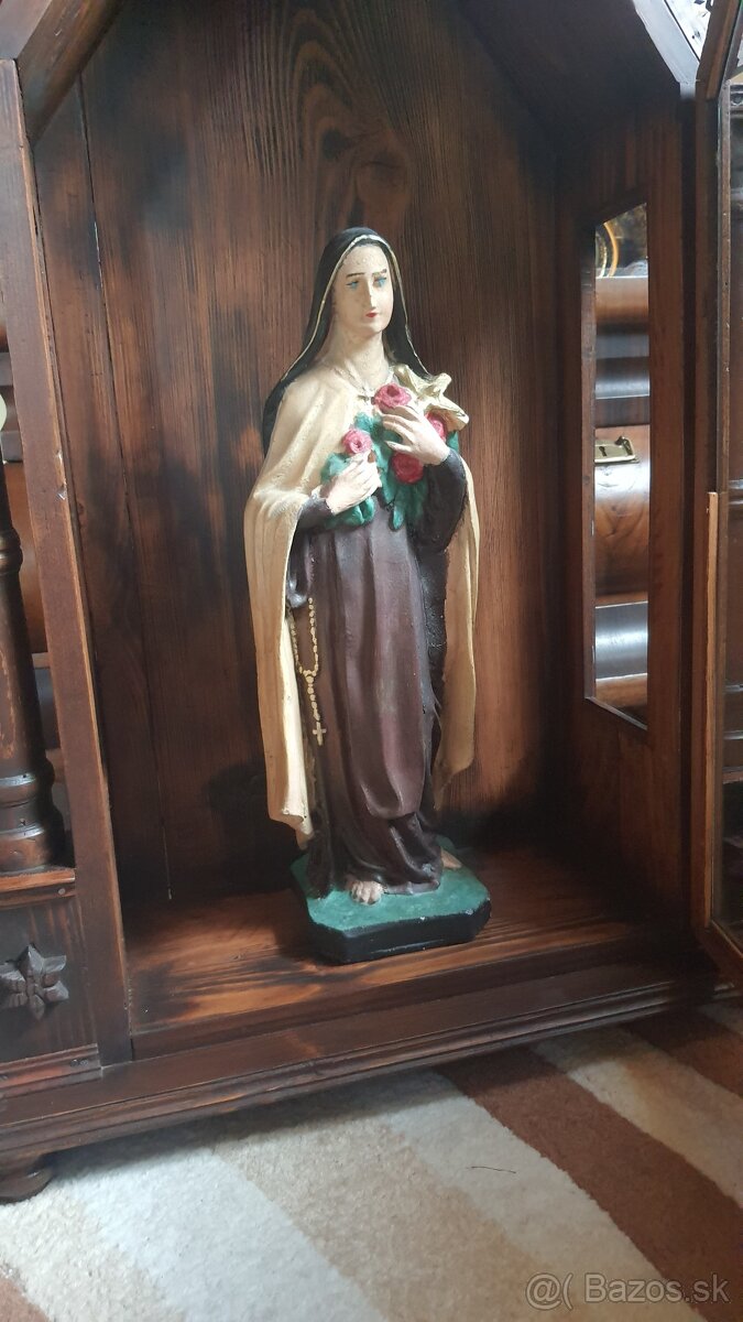 Starozitny relikviár a religiozne sochy. - 7