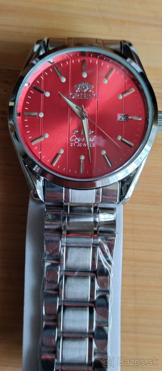 hodinky ORIENT AUTOMATIK RED 3STARS JAPAN - 7