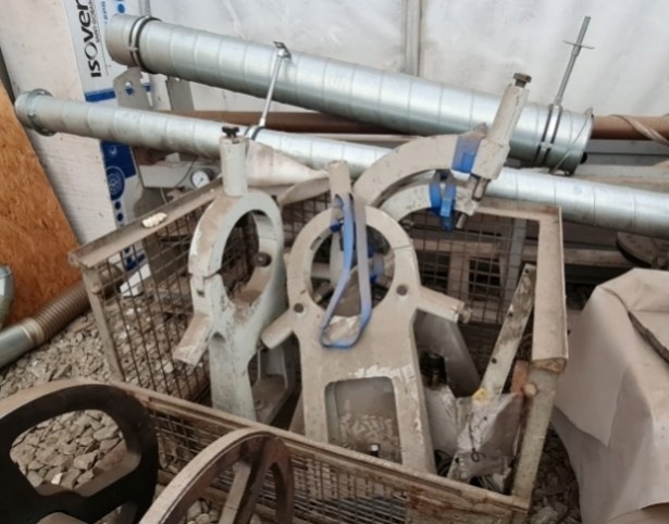 Lunety pro 10 metrový soustruh – použité - 7