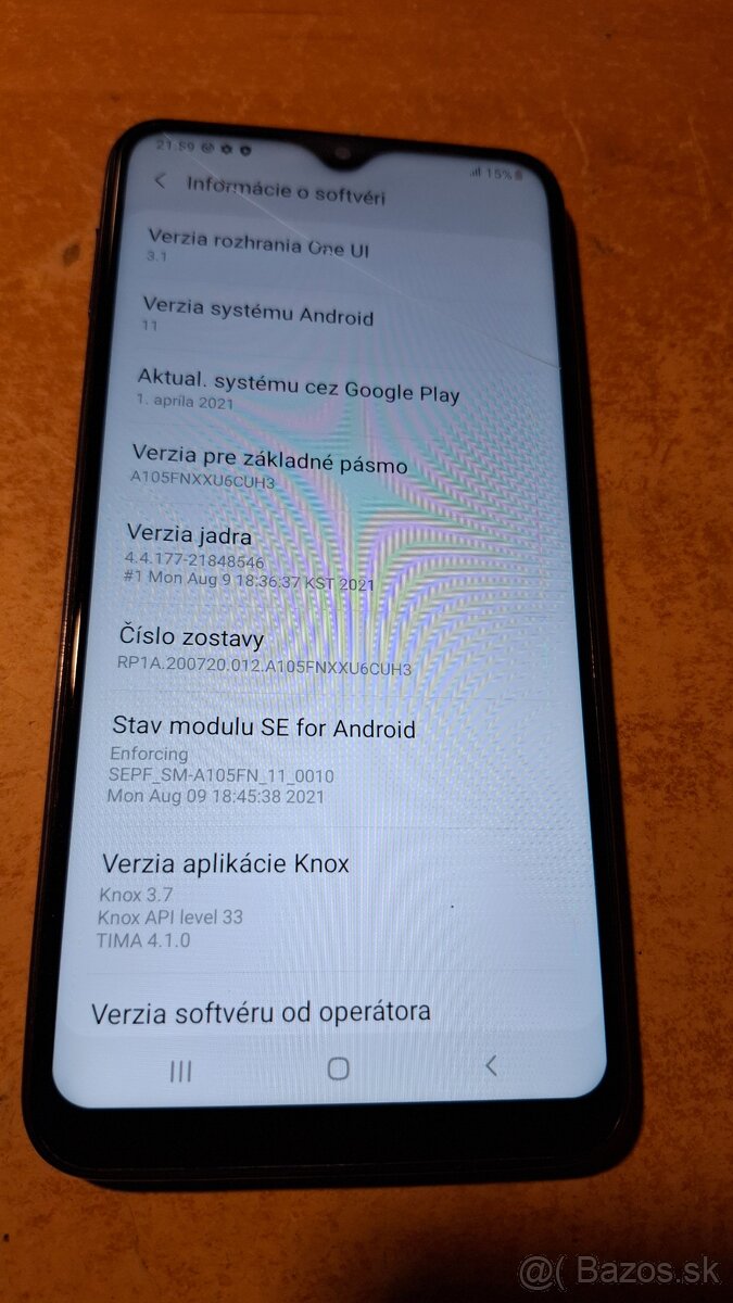 Samsung galaxy A10 - 7