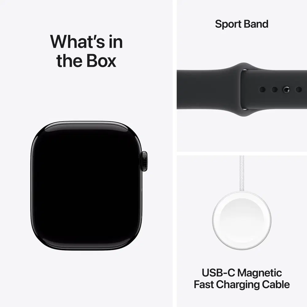 Apple Watch 11 46mm M/L black - 7