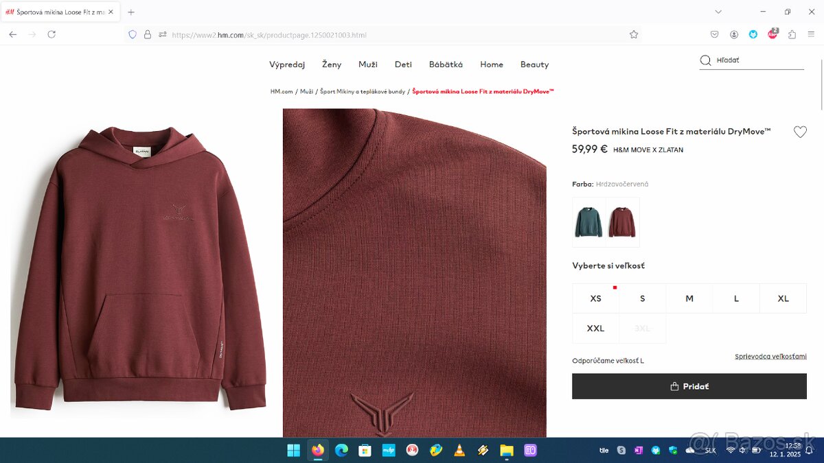 Mikina Zlatan Ibrahimovič, David Beckham, Mikina Ľanová - 7