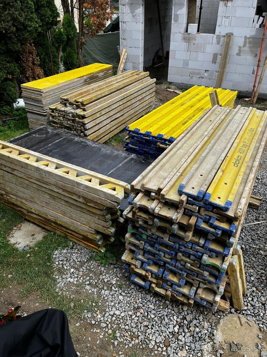 Kúpim stropné debnenie a lesenie graf - 7