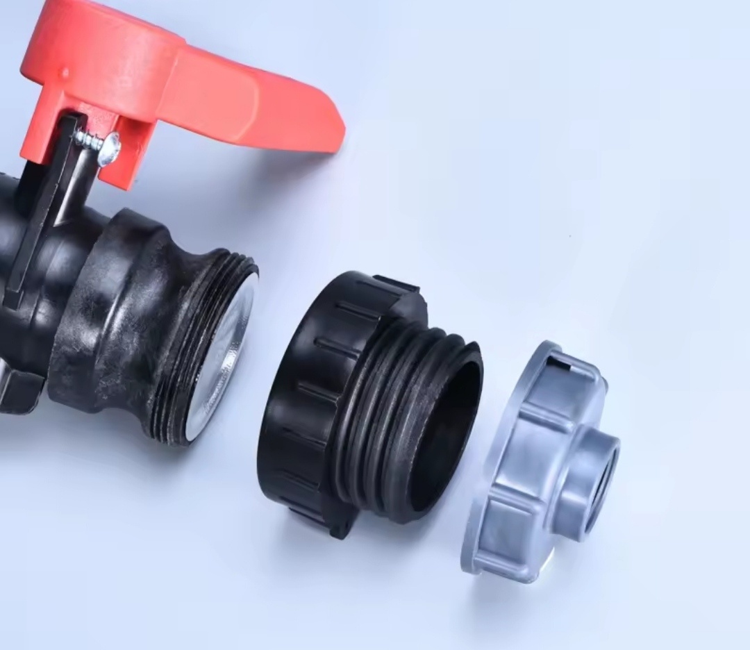 redukcia na IBC ventil na jemný závit 62mm/60x6 hrubý - 7