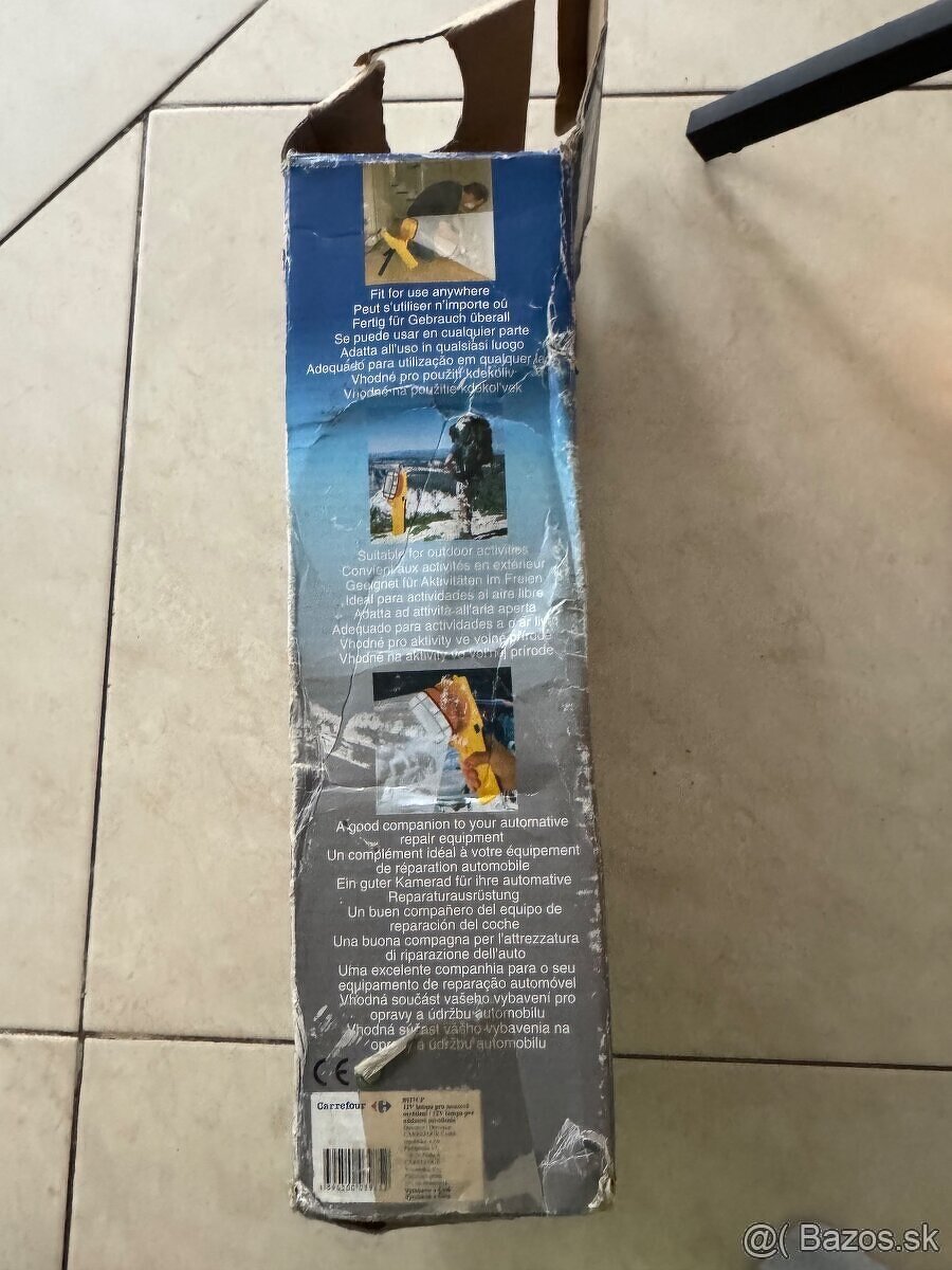 Carrefour 12 V Lampa pre núdzové osvetlenie 8937CP auta - 7