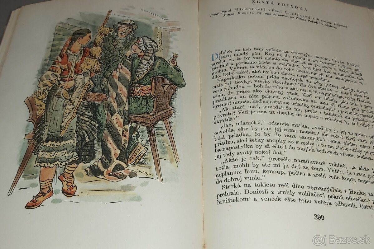 PROSTONÁRODNÉ SLOVENSKÉ POVESTI - vydanie z roku 1958 - 7