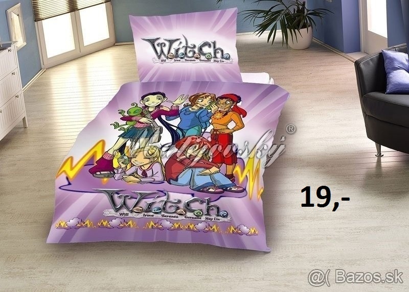 POSTEĽNÉ OBLIEČKY WITCH (3 druhy) - 7