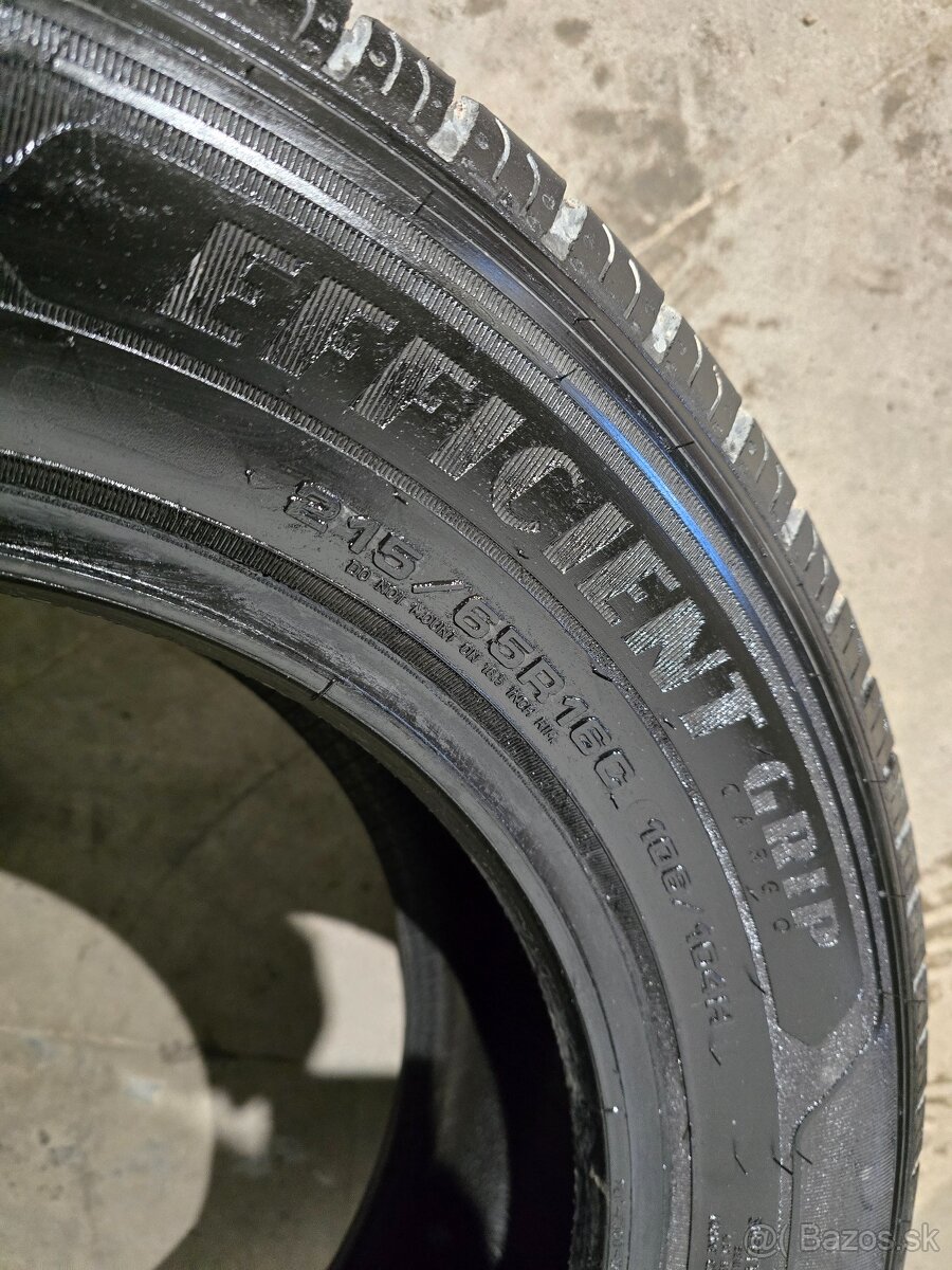 Zánovné Letné Pneu GoodYear 215/65 R16 C - 7