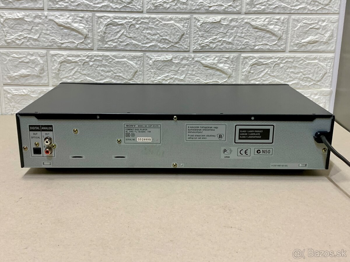 SONY CDP-XE370 …. CD prehravač - 7