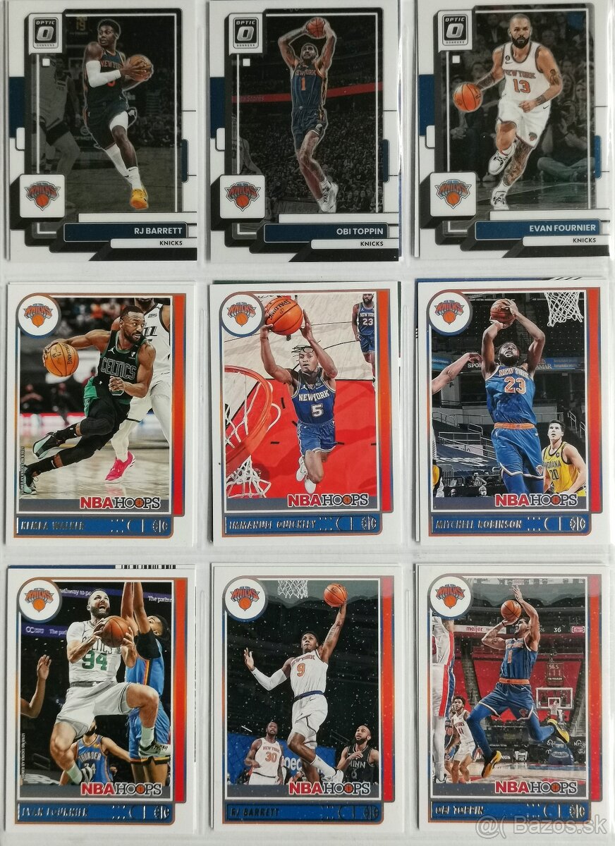 NBA karty - NY Knicks (143 kariet) - 7