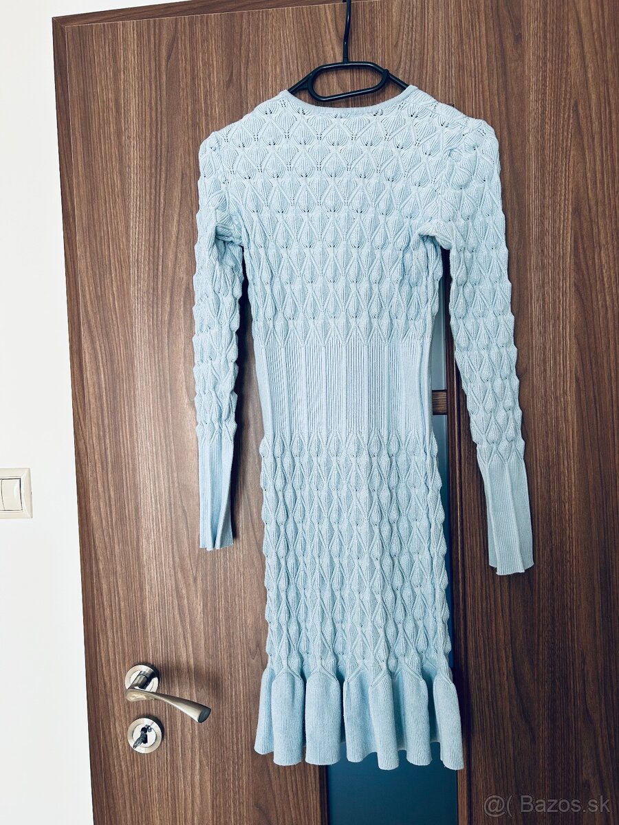 KRÁSNE PLETENÉ ŠATY značky A+ - 7