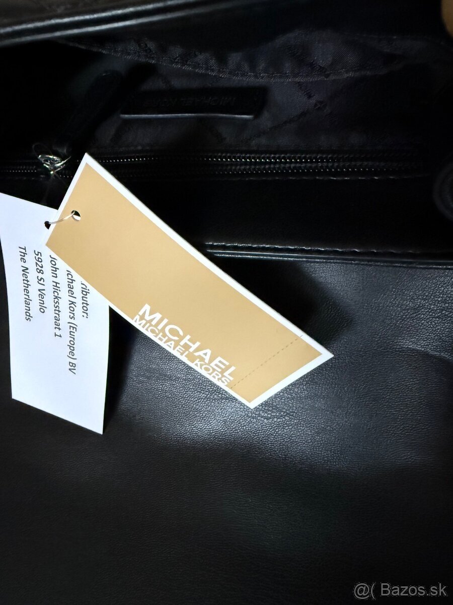 Čierna kožena kabelka Michael Kors original,nova - 7