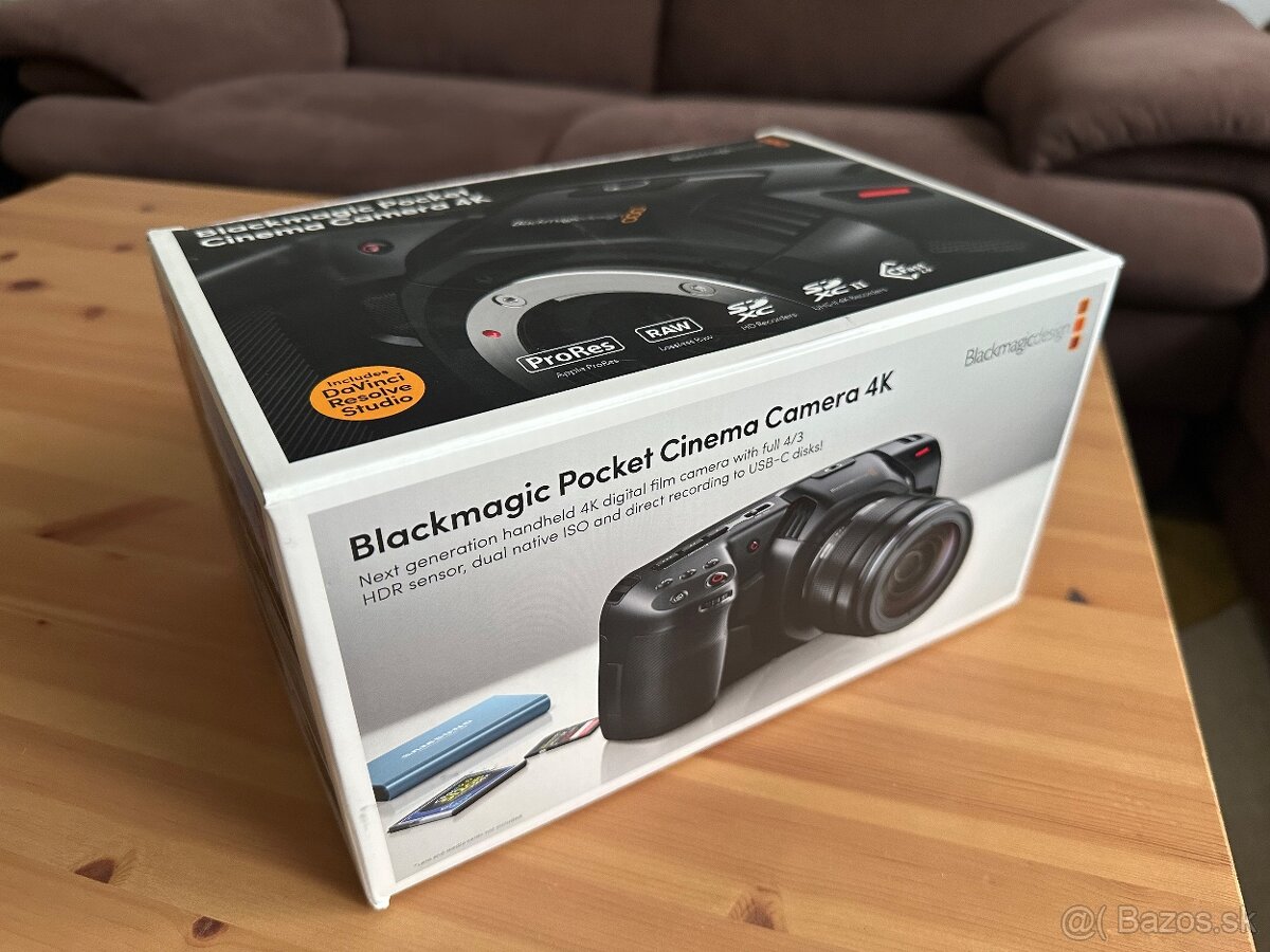 Black Magic Pocket Cinema Camera 4K - 7