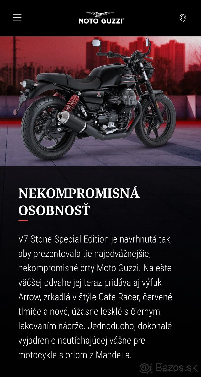 Moto Guzzi V7 Stone special edition - 7