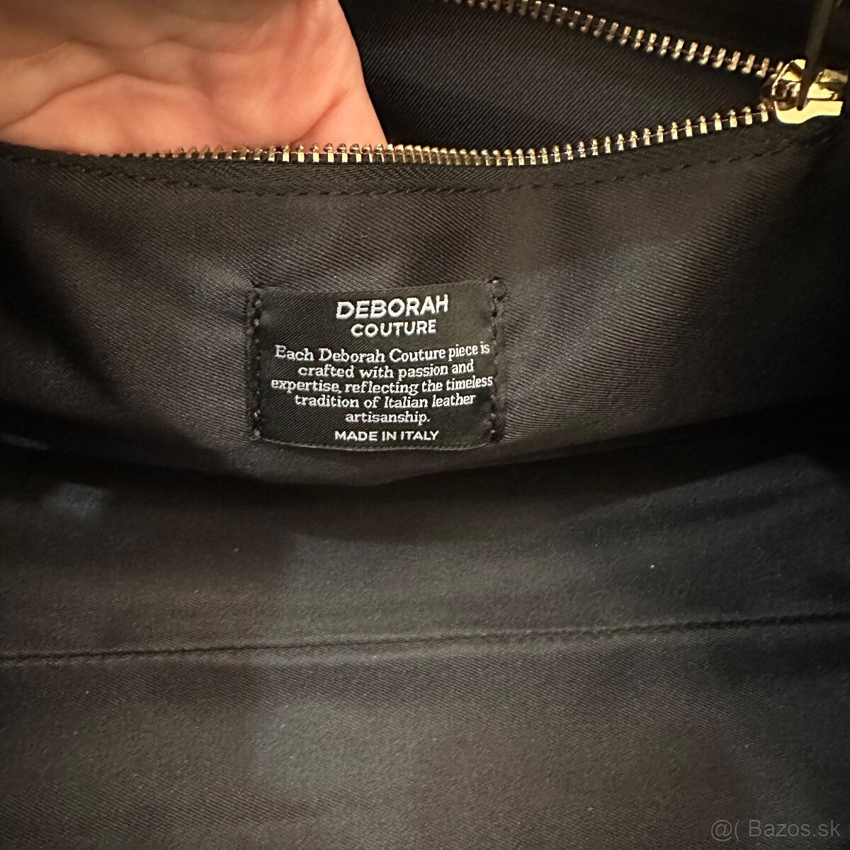 Kožená talianska kabelka nová - 7
