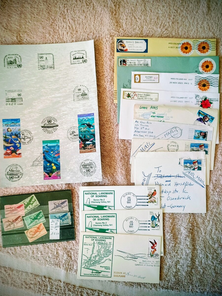 hromada FDC Nemecko +známky - 7