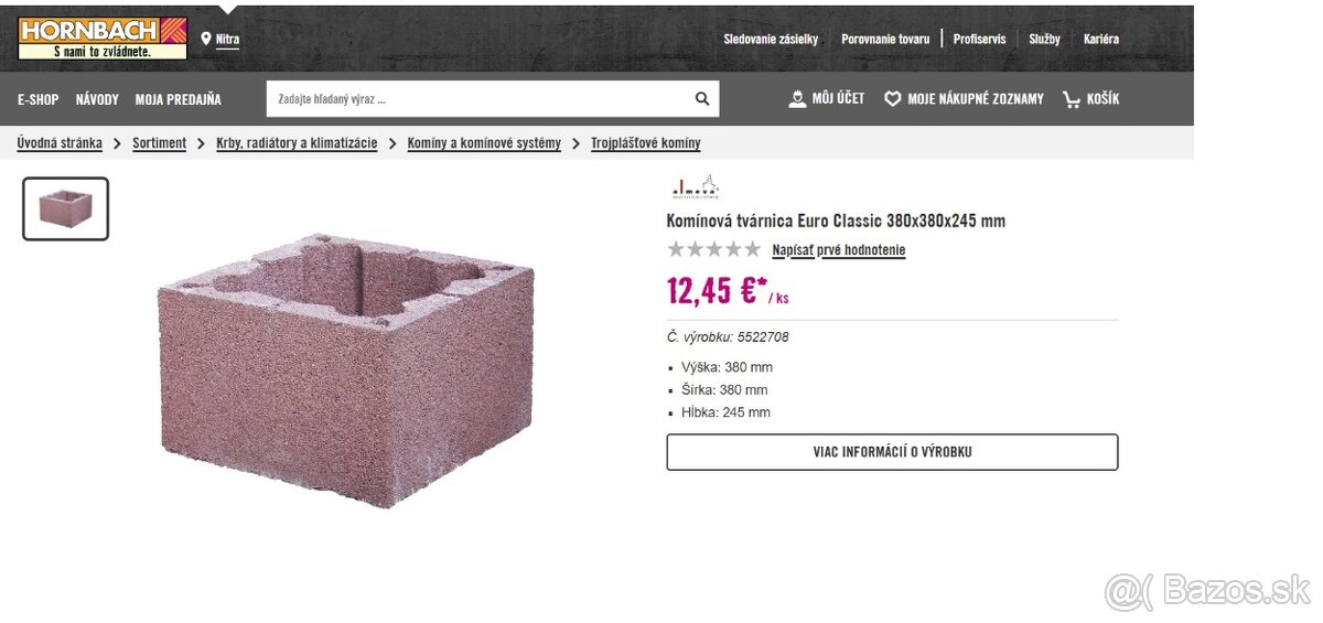 Tvárnice Komína STADREKO - 7