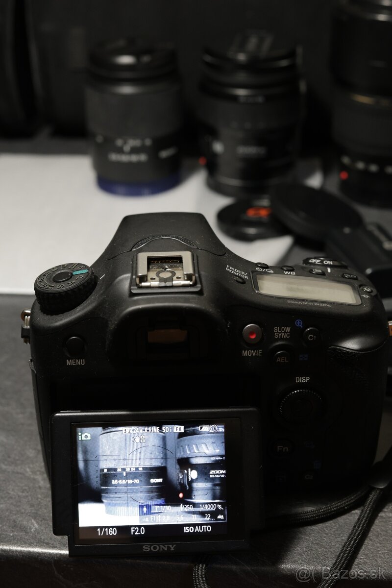 Sony A58 + 5 objektívov - 7