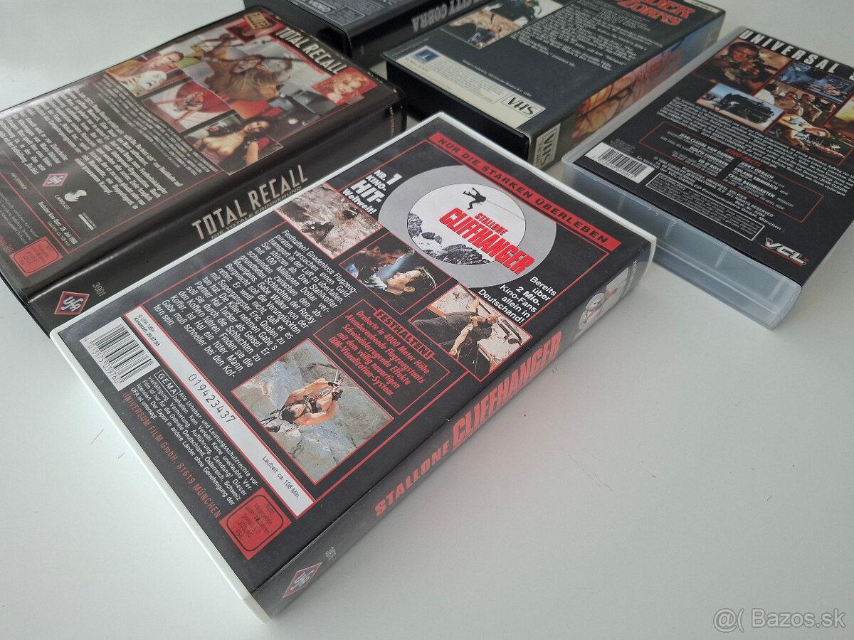 Nemecké originálne VHS videokazety - 7