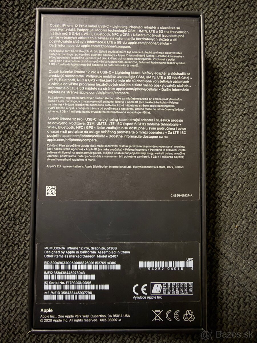 iPhone 12 Pro 512GB Graphite - 7