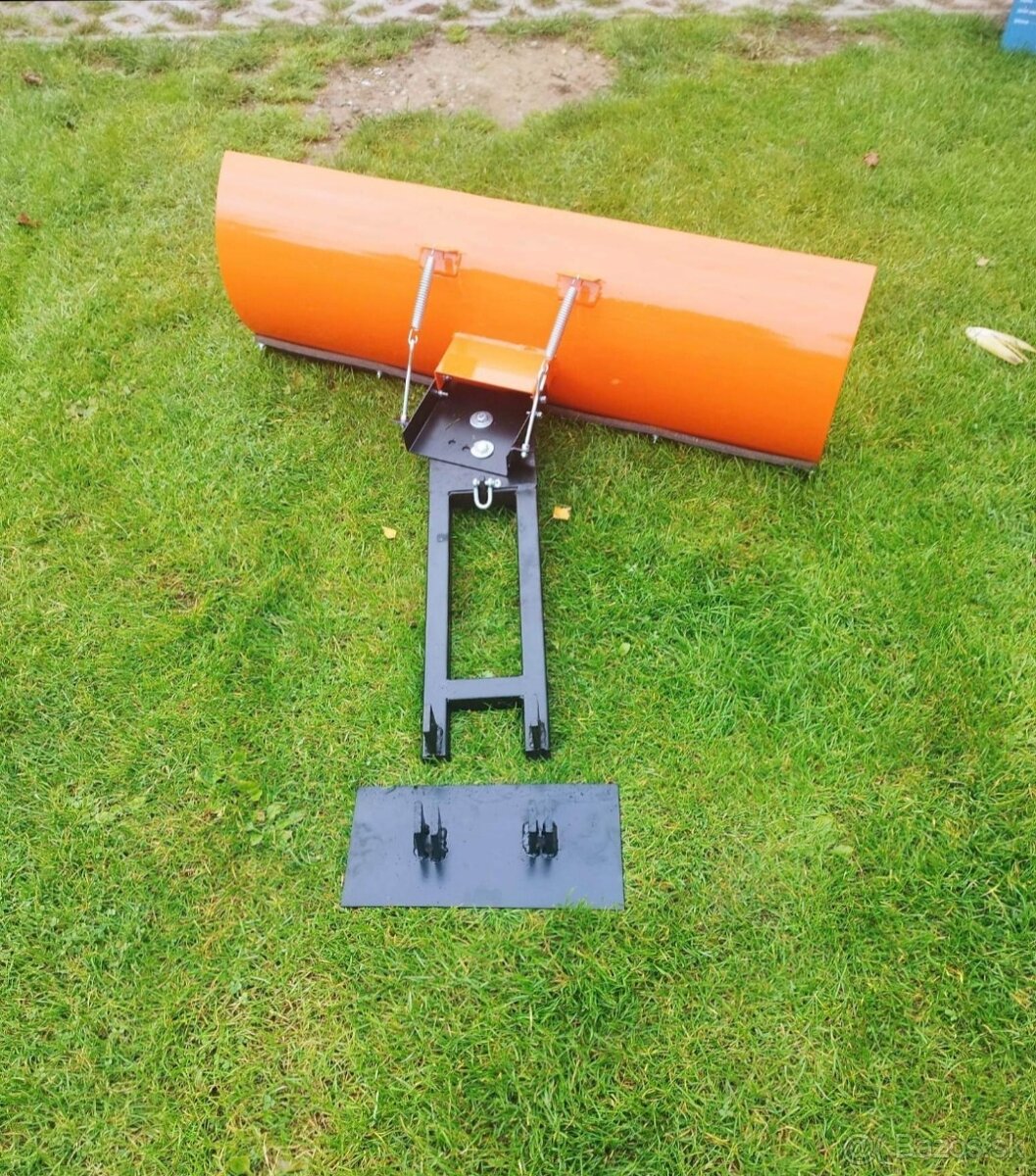 Snežný pluh na štvorkolku/malotraktor - 7