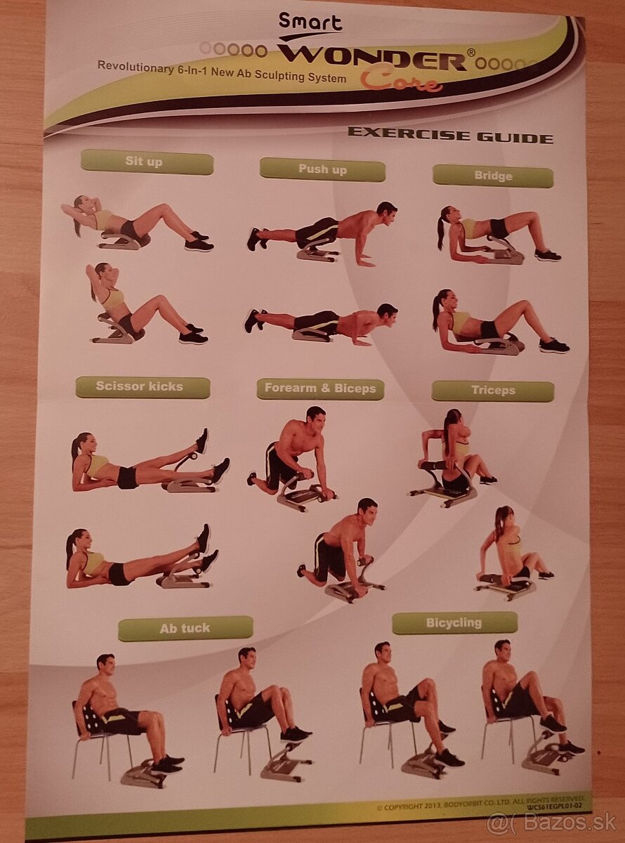 Wonder Core Smart - tréningové zariadenie nové - 7