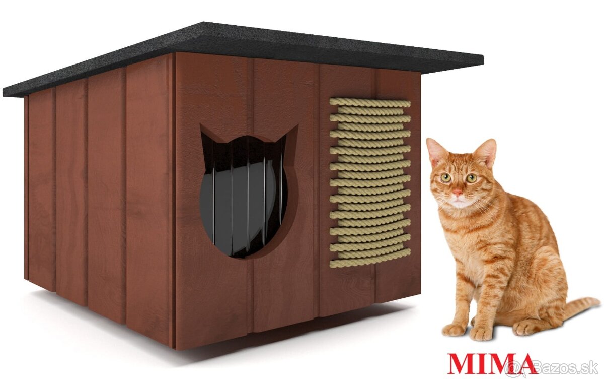 domček pre mačky, mačacia búda - 7