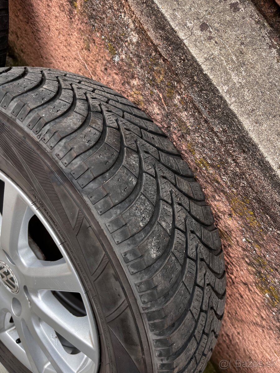 Originál VW 5x112 pneu Falken zimné 195/65 r15 - 7