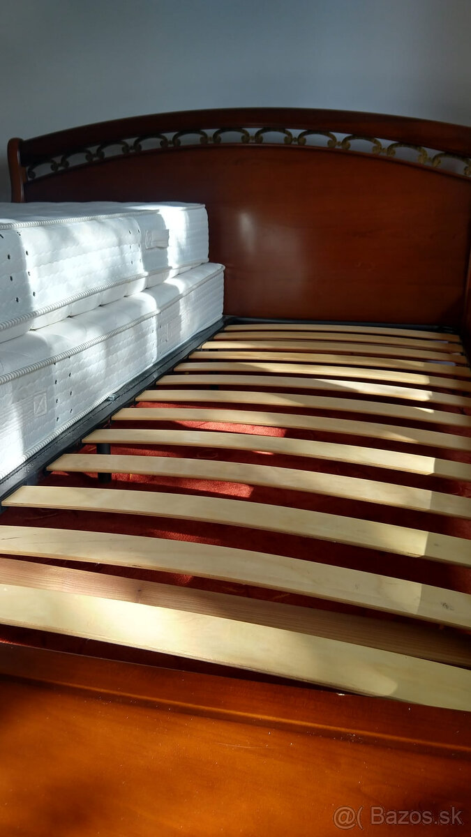 posteľ a komoda z masívu - 7
