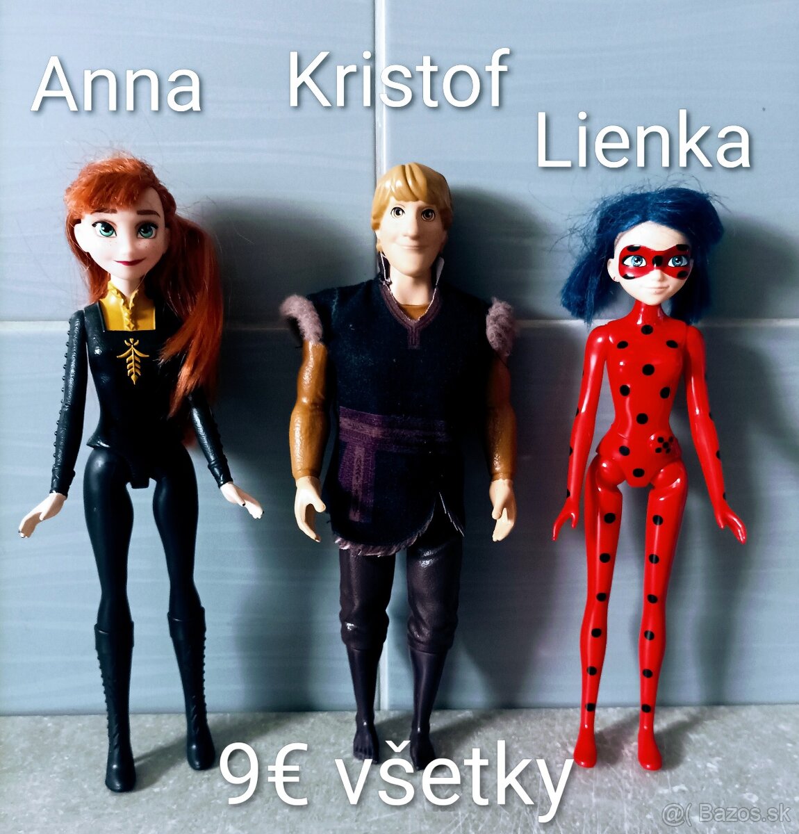 Bábiky, auto, vanička, koníky - 7