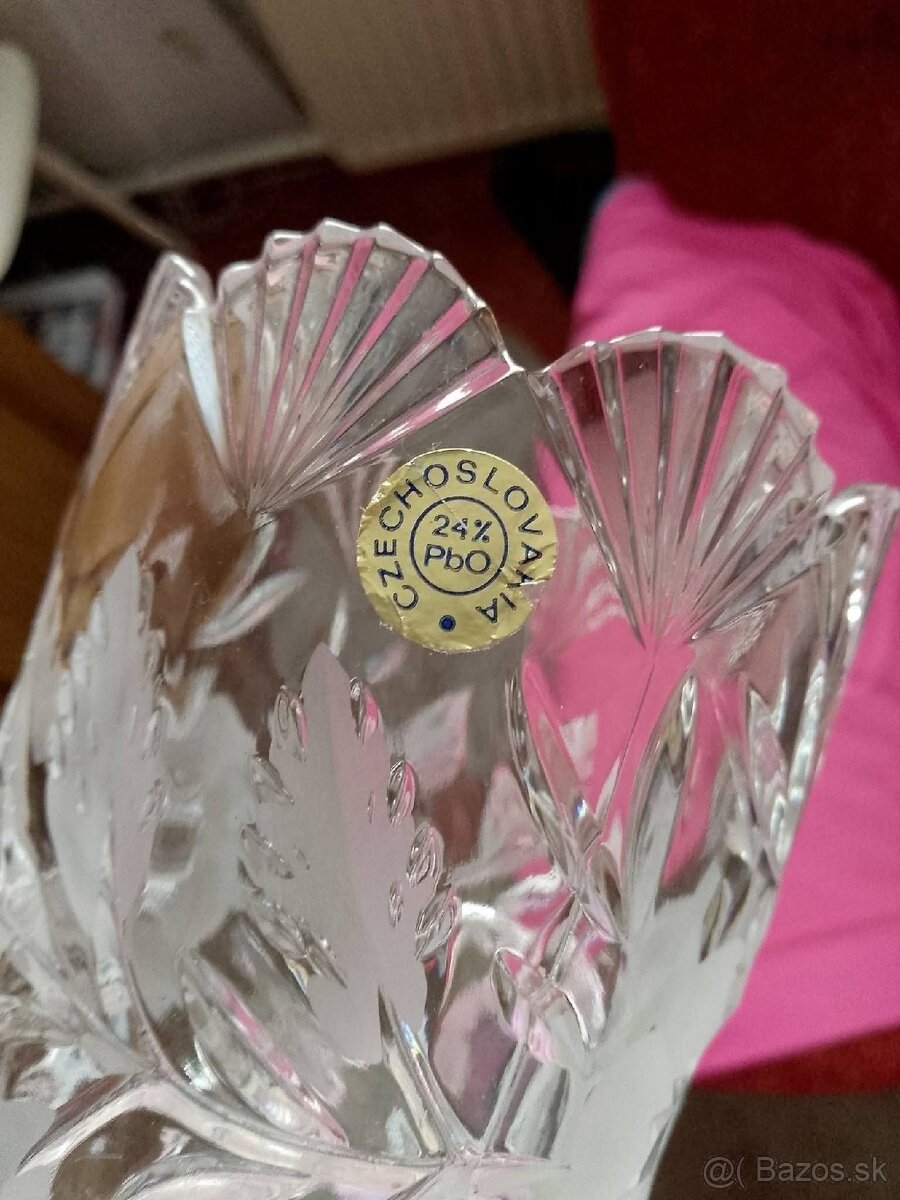 Váza 24%pbo, poháriky - 7