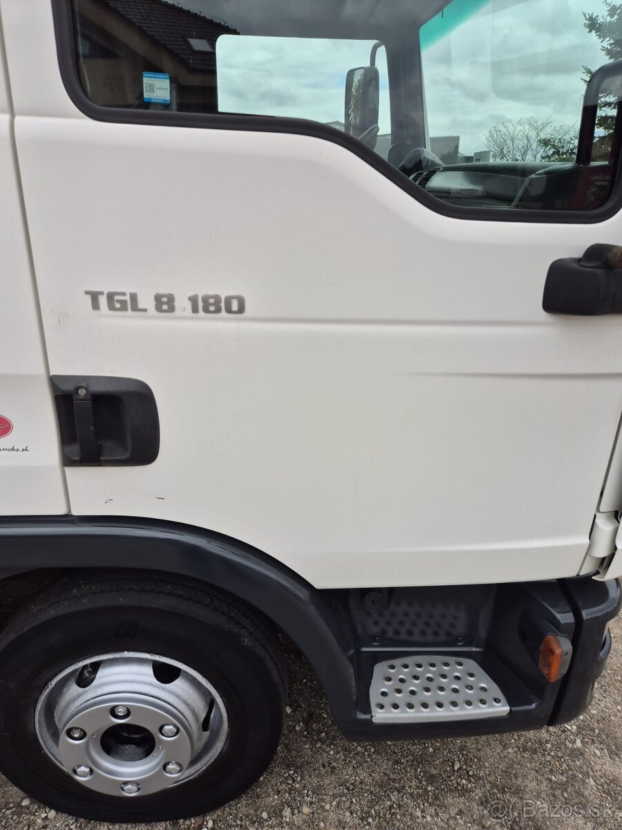 MAN TGL 8.180 skriňa s čelom, EURO6 - 7