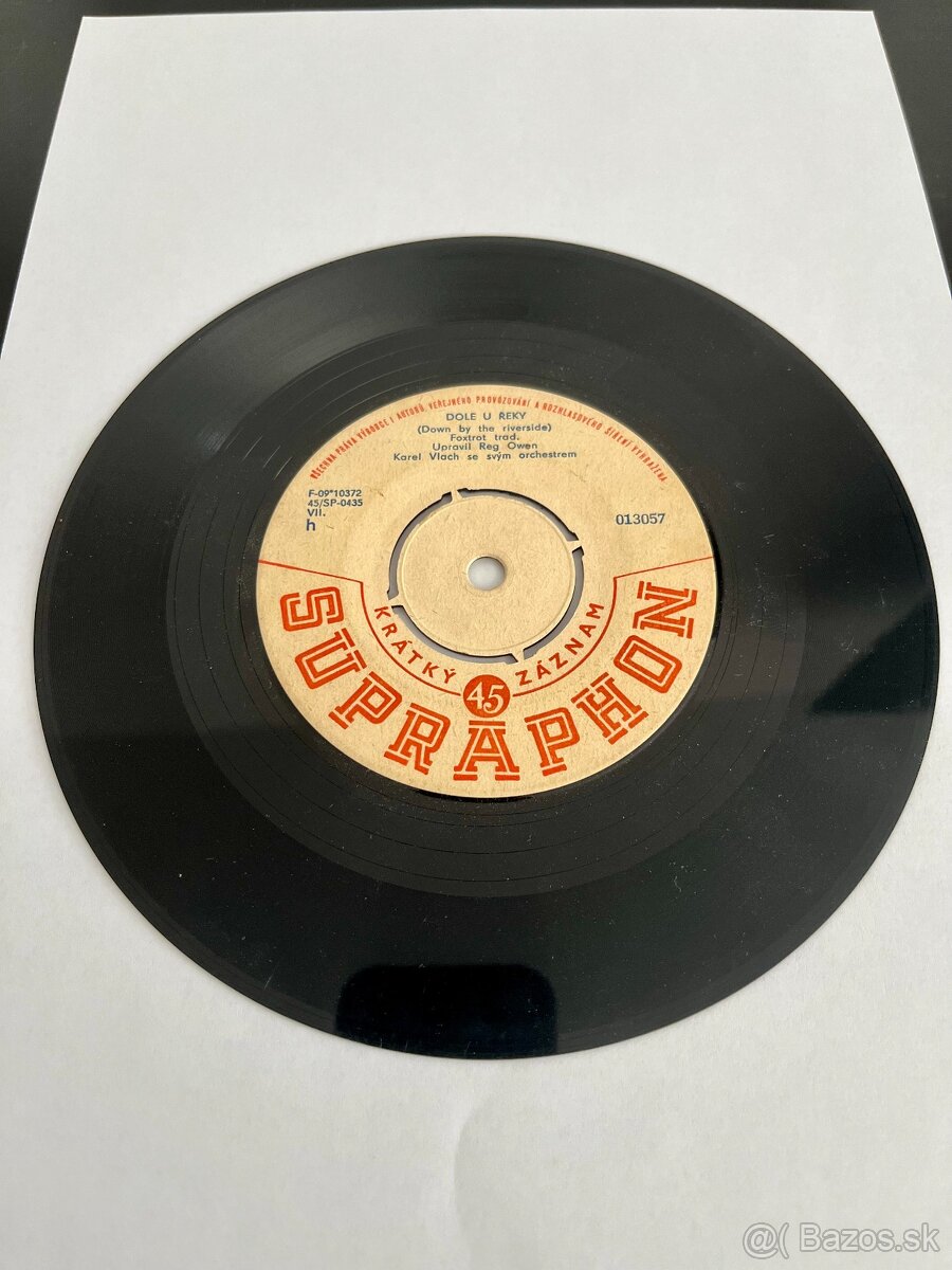 set retro vinylov (7" SP) - Supraphon, 60. roky - 7