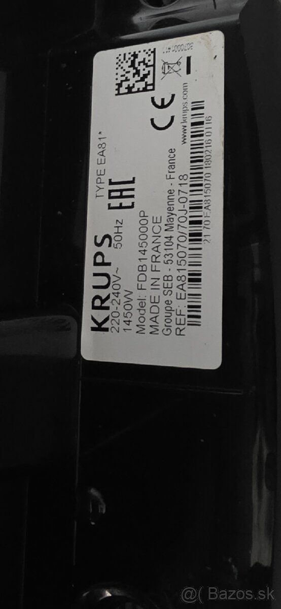 Kávovar Krups EA81 - 7