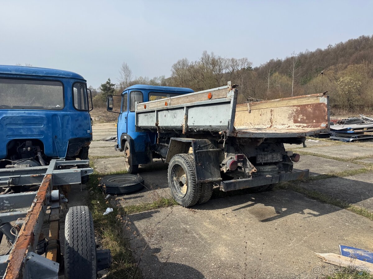 Predám staré podvozky a kabíny z Avia - 7