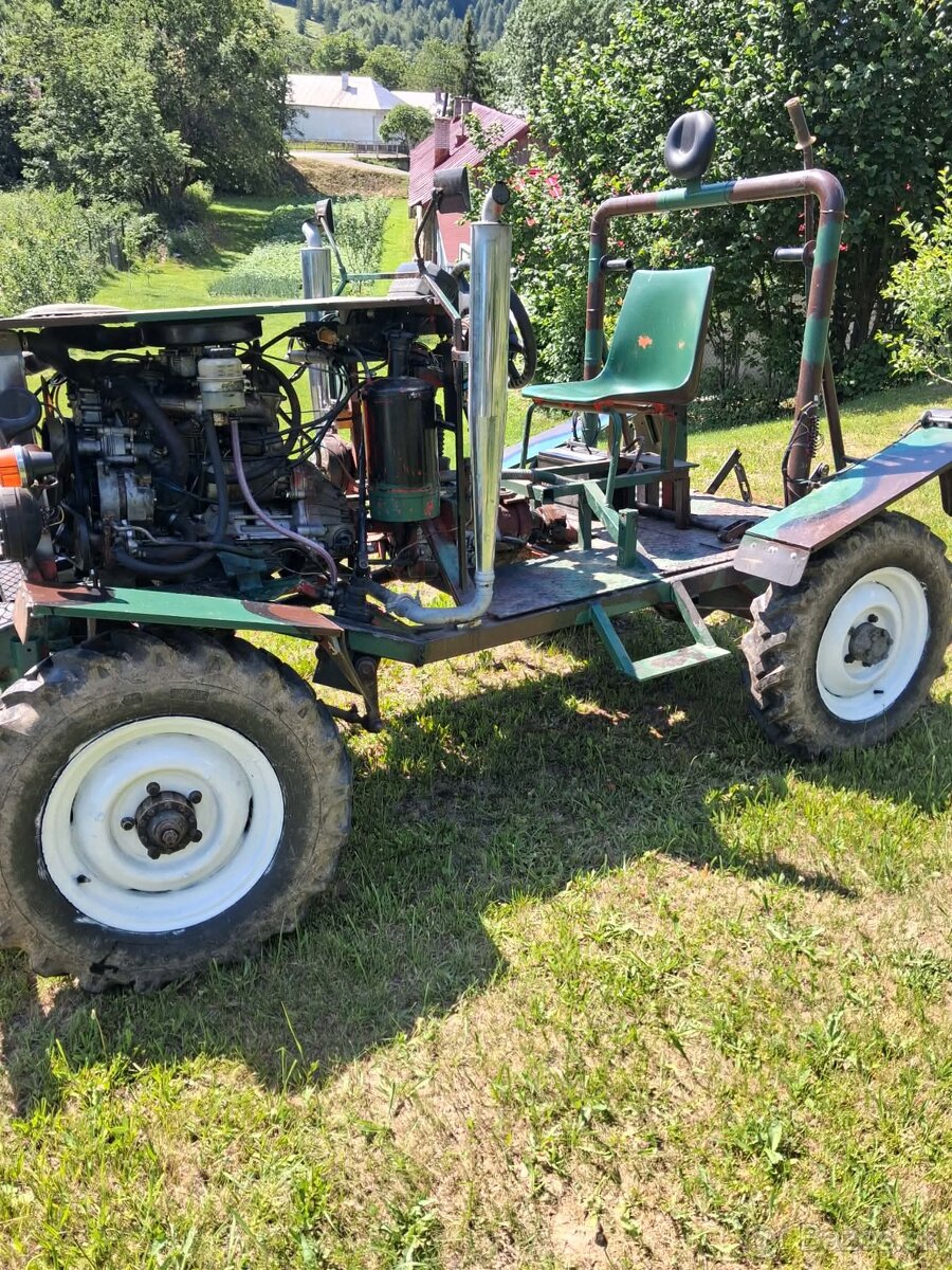 Malotraktor domácej výroby 4x4 - 7