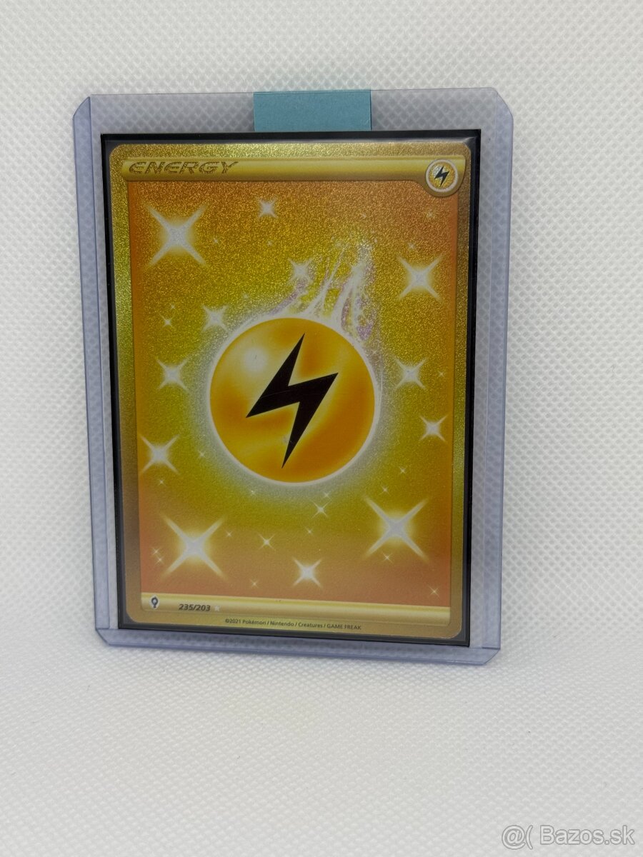 Pokémon karta Lightning Energy 235/203 – MP – ORIGINÁL - 7