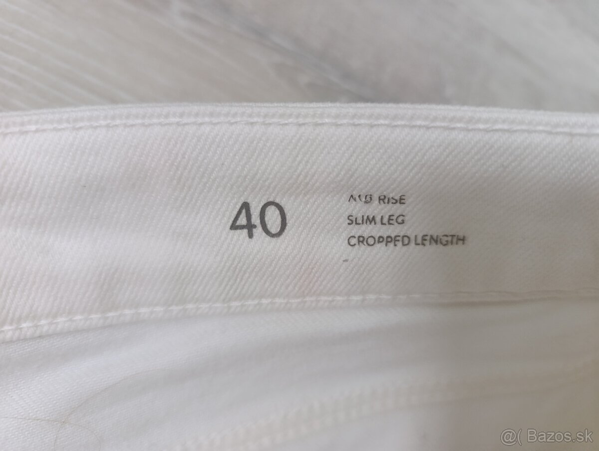 Nové dámske rifle MASSIMO DUTTI -veľ. 40 - 7