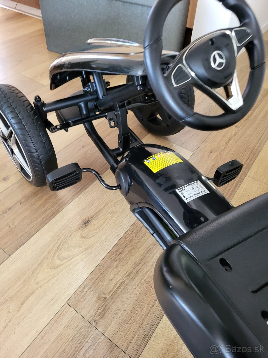 Šlapacie autíčko MERCEDES BENZ GO KART - 7