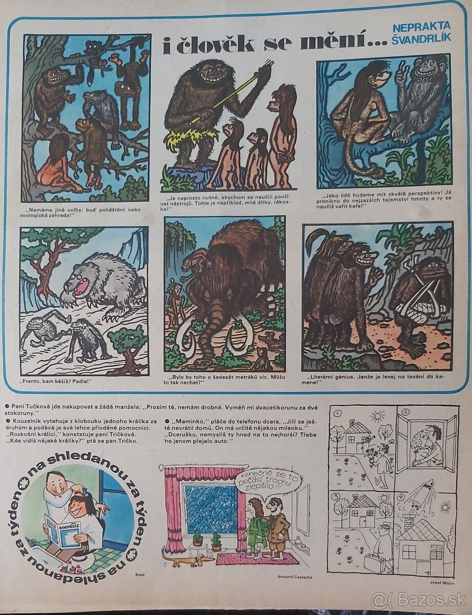 DIKOBRAZ - komplet ROČNÍK 1974 - 7