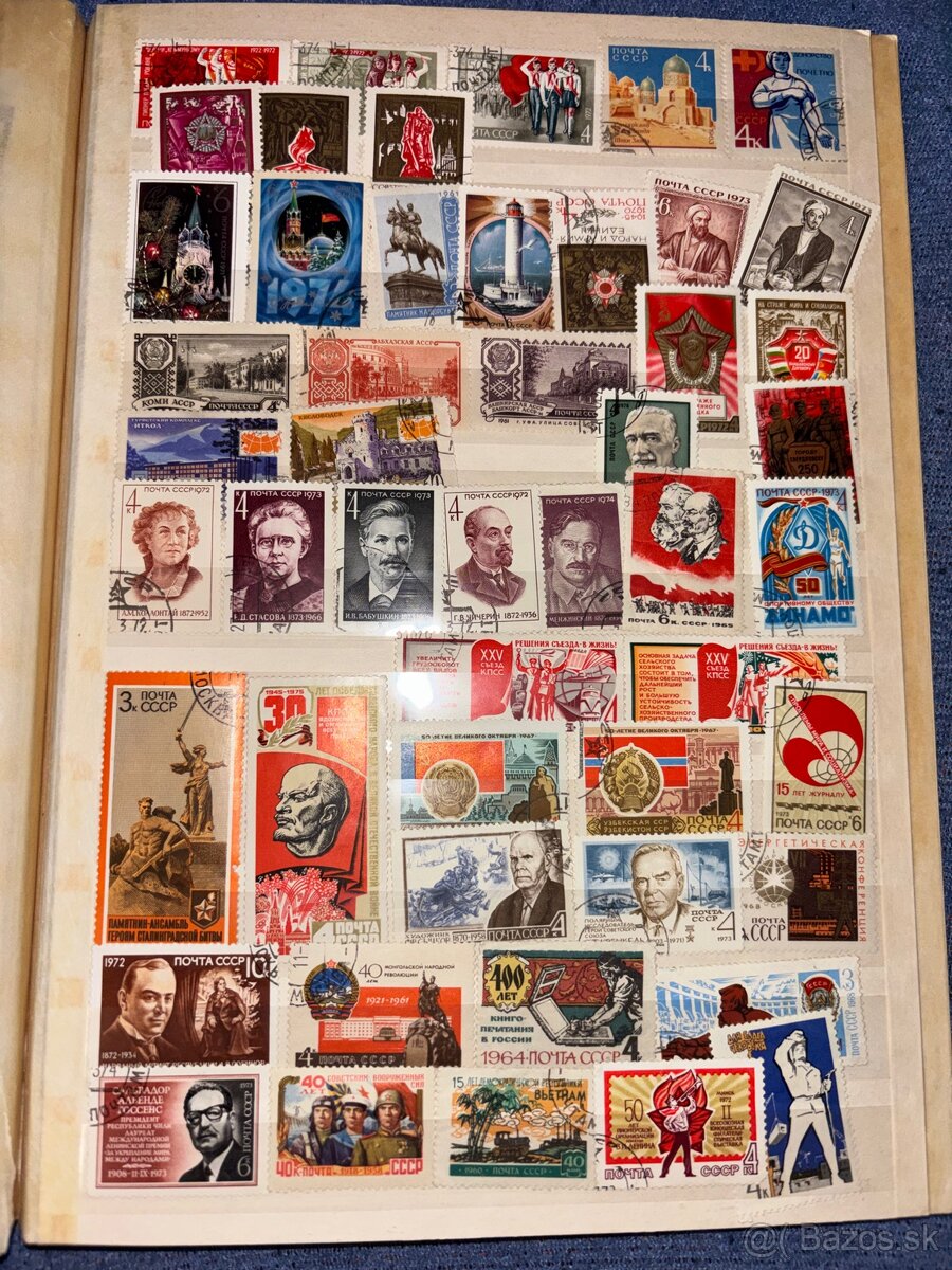 Celý album poštových známok - 7