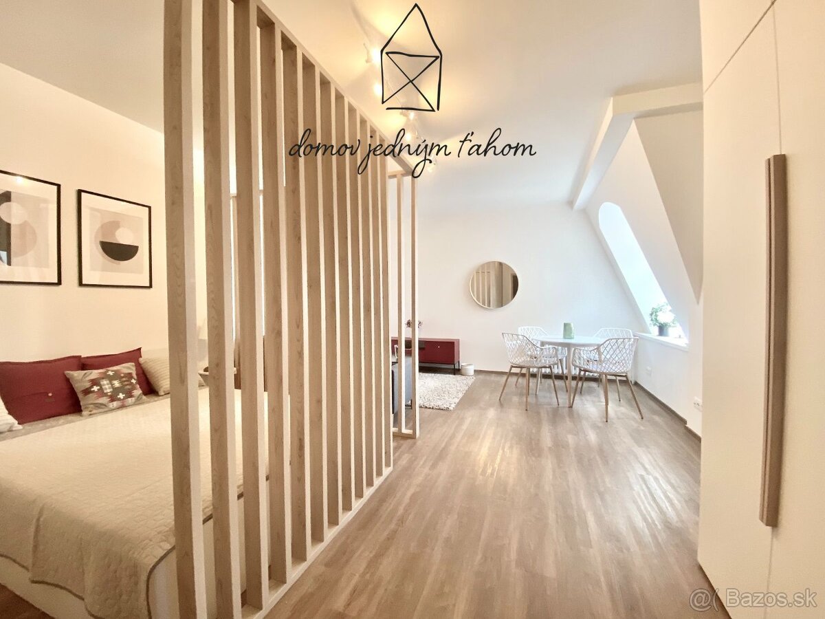 PRENÁJOM, zariadený 1-izbový byt v novostavbe, Gunduličova u - 7