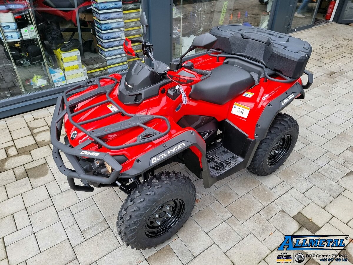 Can-am Outlander STD T 450 Viper Red T3b Predvádzací model - 7
