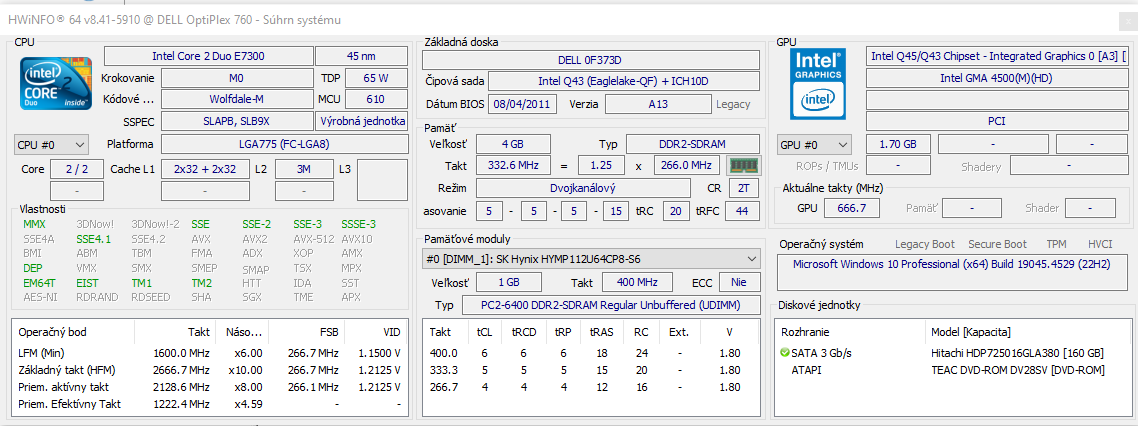 DELL OptiPlex 780 + DELL OptiPlex 760 ZDARMA - 7