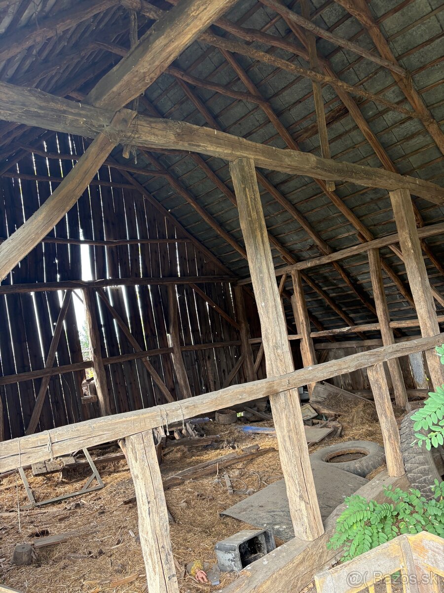 Staré drevo / dosky / hranoly / Stodola - 7