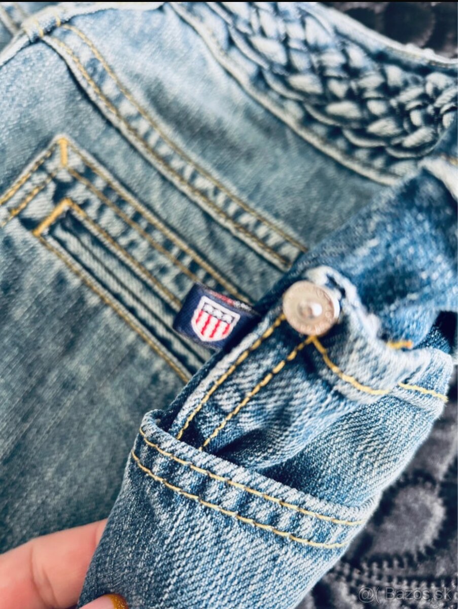 Dámske trojštvrťové džíny - 7