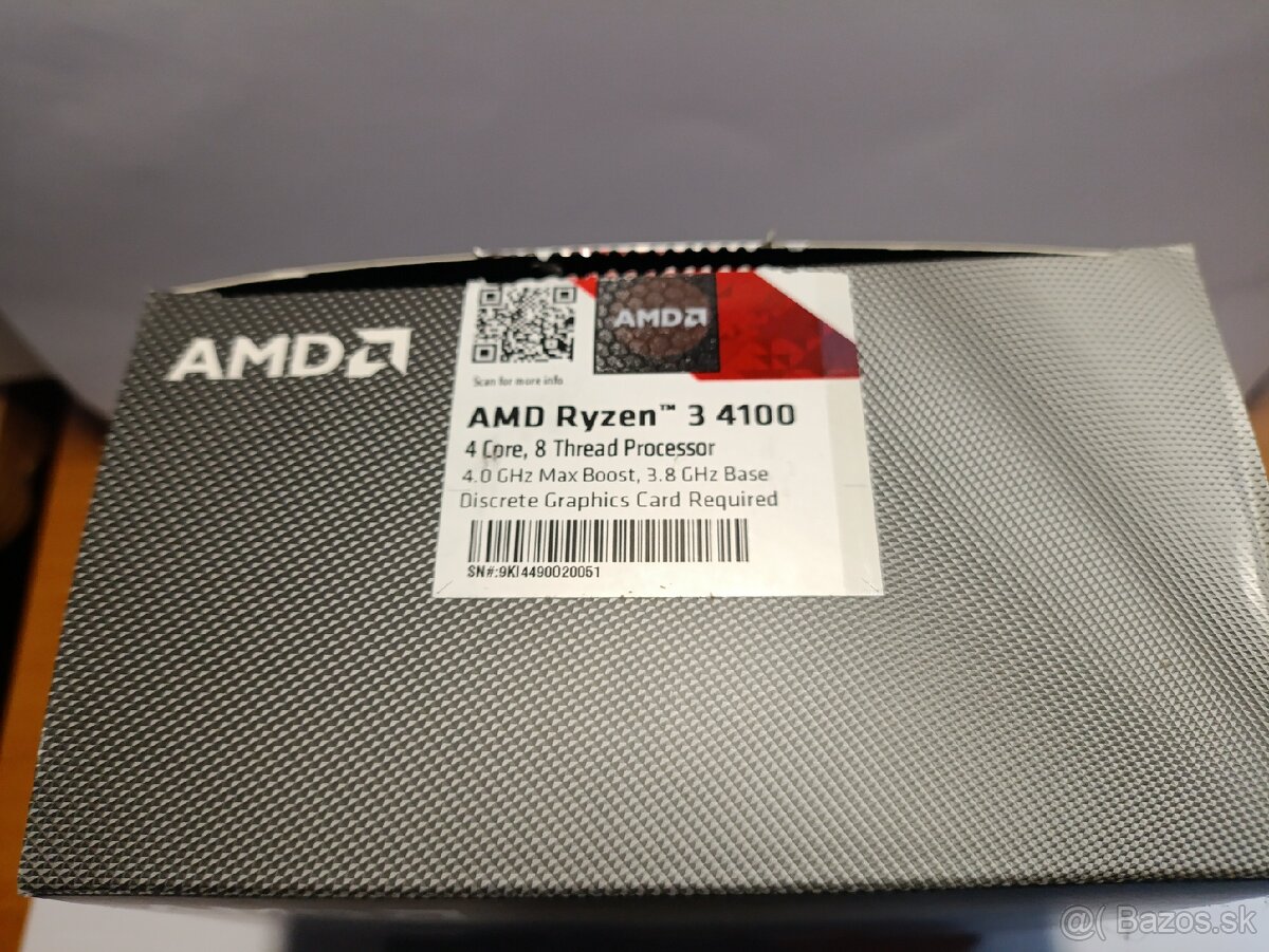 AMD Ryzen 3 4100+Stock chladič - 7