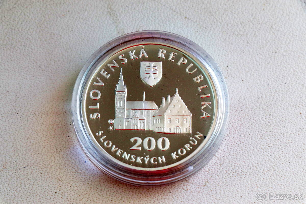 PREDAJ - 200 Sk zberateľské PROOF mince - 7