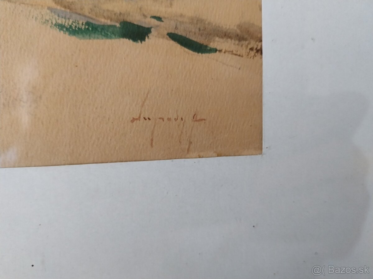 Antal Neogrády akvarel - 7